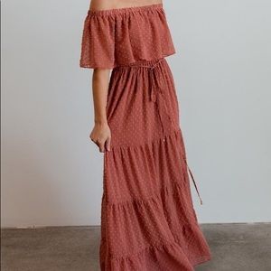 Swiss Dot Maxi Dress. New with tags!